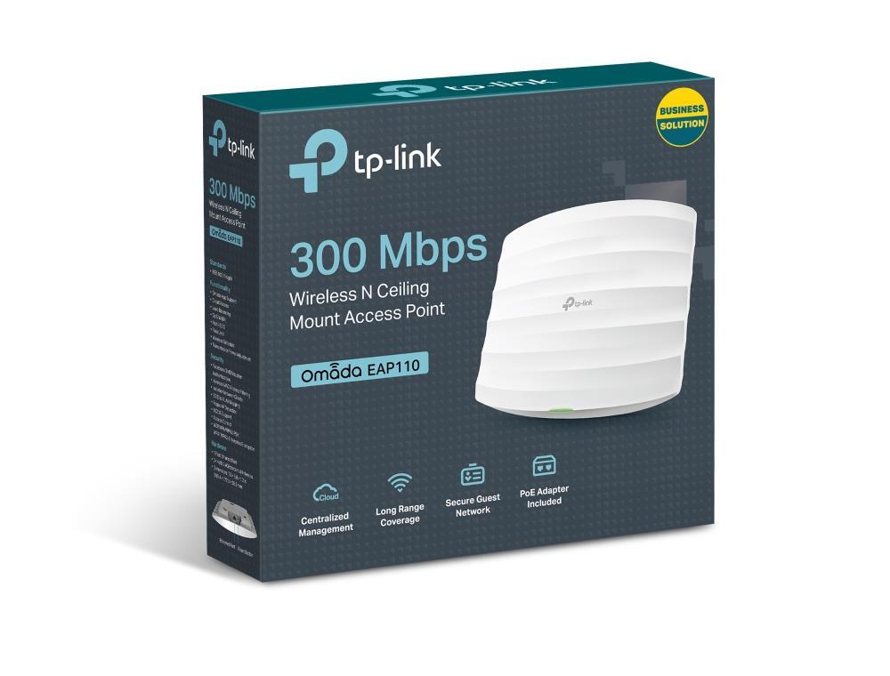 TP-LINK TP-LINK EAP110 300MBPS KABLOSUZ TAVAN TIPI ACCESS POINT 