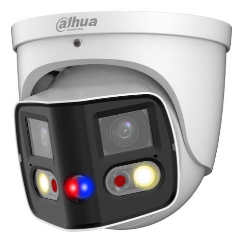 DAHUA DAHUA  IPC-PDW3849-A180-AS-PV  2X4Mpix, 2,8mm Lens,H265+, 25Mt Gece Görüşü, IP67, Dahili Mikrofon, TiOC Duo Süper Geniş Açı Dome