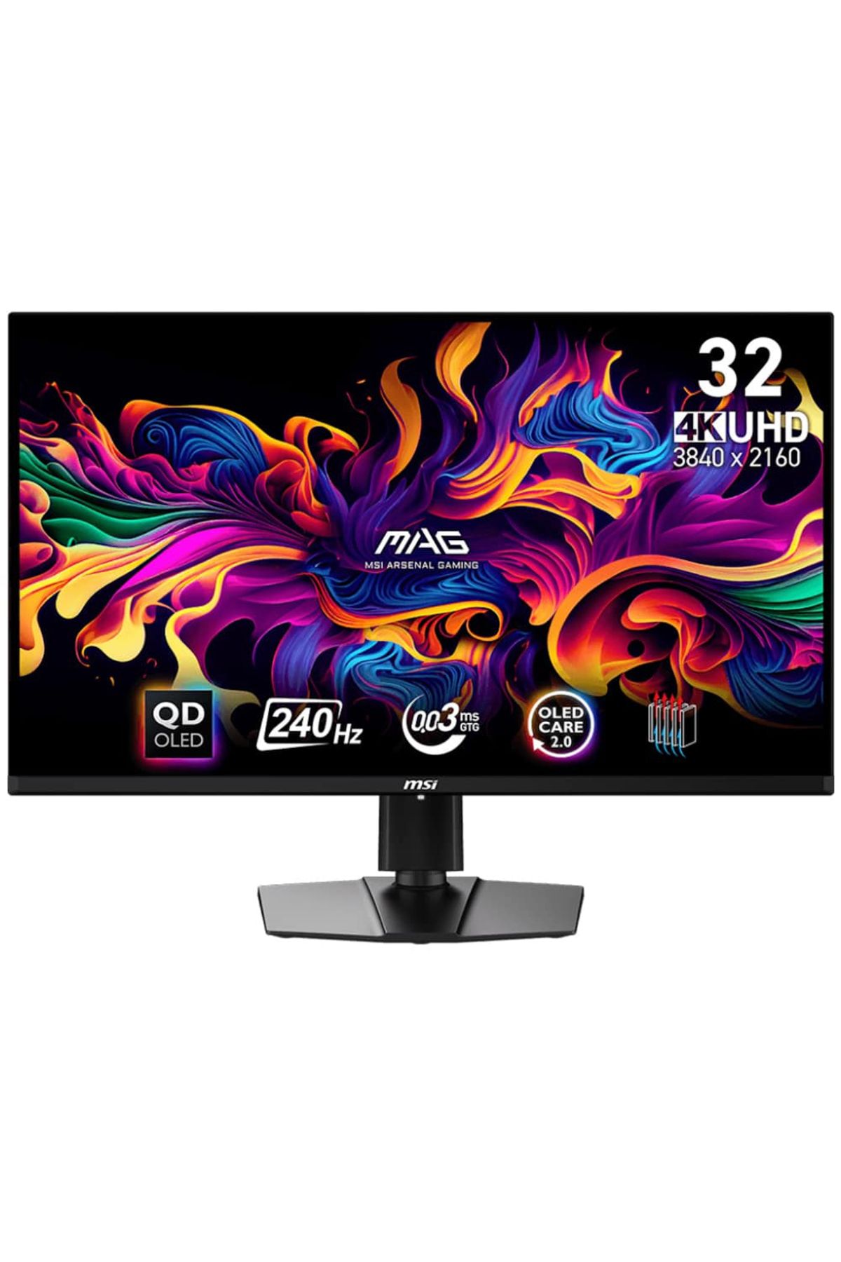 MSI MSI 31.5 MAG 321UPX QD-OLED 3840x2160 (UHD) 16:9 FLAT 240HZ 0.03MS FREESYNC GAMING MONITOR