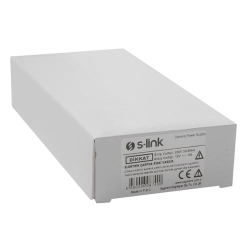 S-LINK S-LINK SL-KA68, 12V, 8A, Switch Mode, DC ADAPTÖR-53619
