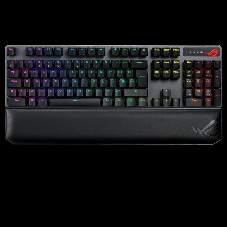 ASUS ASUS ROG STRIX SCOPE NX SNOW WIRELESS DELUXE OYUNCU KLAVYESİ 3 FARKLI BAĞLANTI (2.4GHz RF BLUETOOTH KABLOLU) ROG NX SNOW MEKANİK