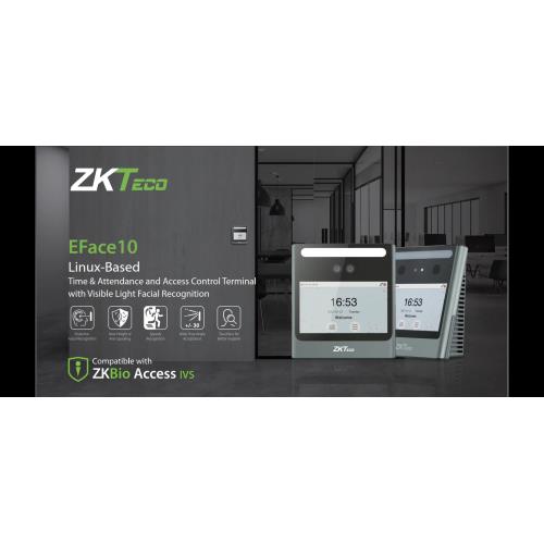 ZKTECO ZKTeco EFace10-ID Yüz Tanıma Bağımsız Terminal (AC)-53567
