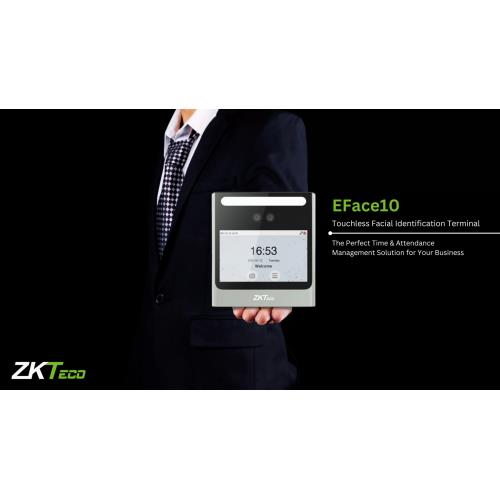 ZKTECO ZKTeco EFace10-ID Yüz Tanıma Bağımsız Terminal (AC)-53569