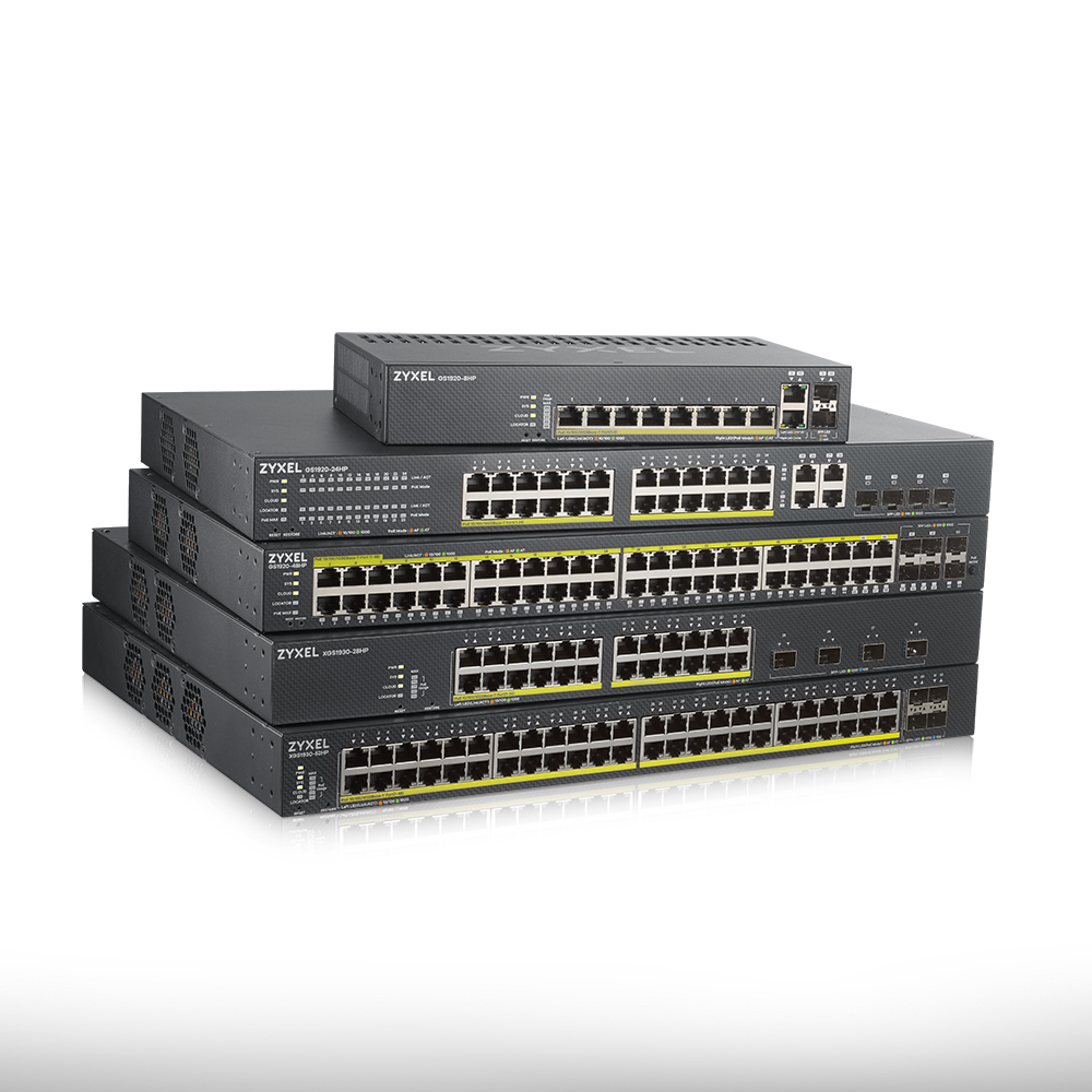 ZYXEL Zyxel GS1920-24HP V2 24 PORT POE+ Gigabit Yönetili-37647