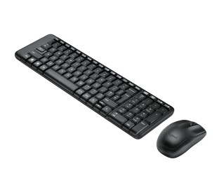 LOGITECH MK220 Q TR KABLOSUZ KLAVYE MOUSE SET SIYAH 920-003163 -64216