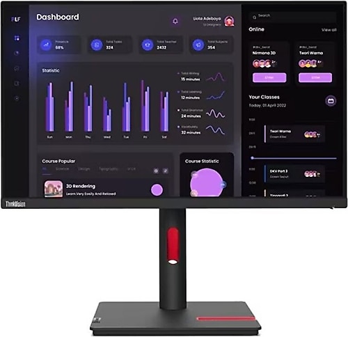 LENOVO LVK 63CFMATXTK 27 4MS VA Monitör-45138