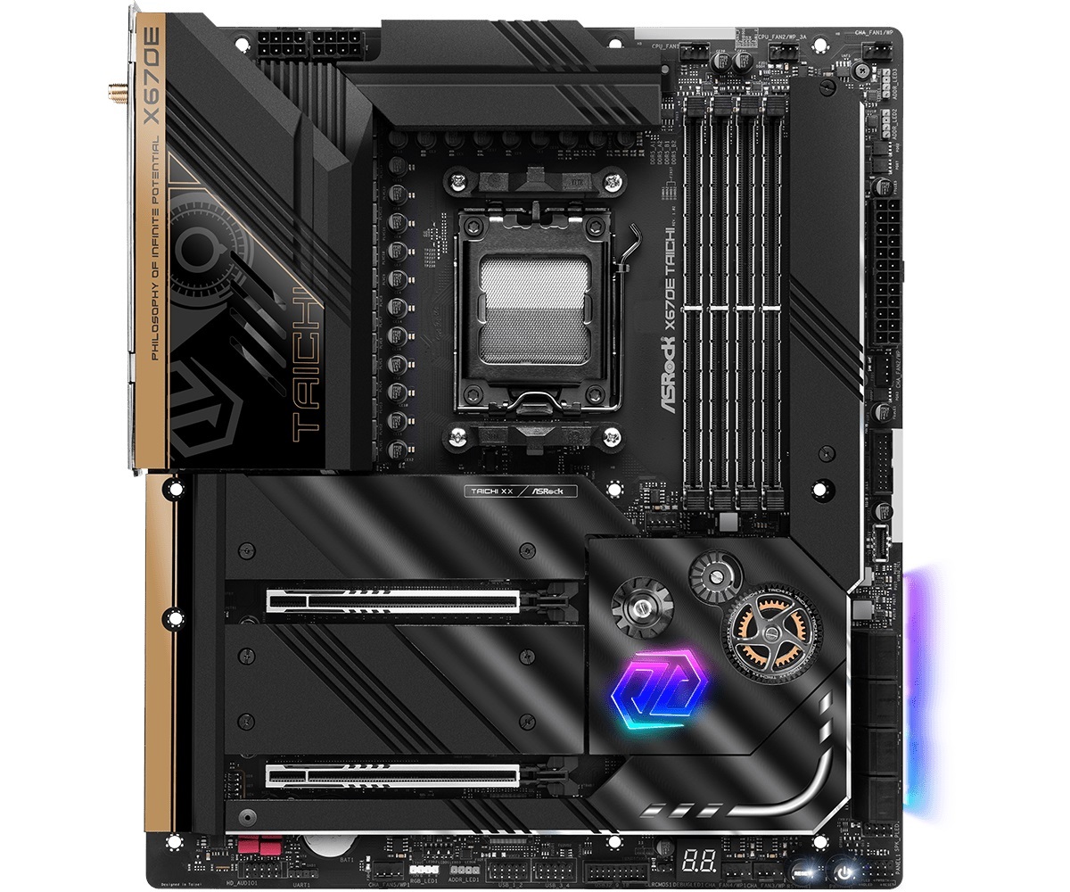 ASROCK ASROCK ANAKART - 90-MXBJ00-A0UAYZ- X670E TAICHI-60553