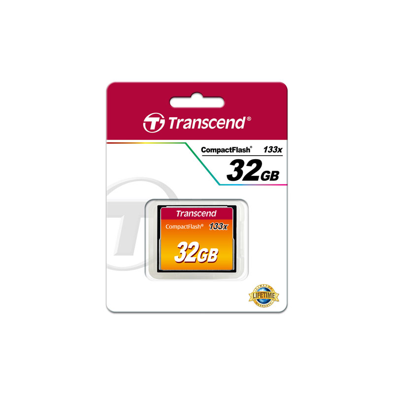 TRANSCEND Transcend 32GB CF133 133X Hafıza Kartı-33065