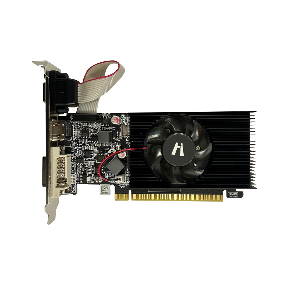 HI-LEVEL Hi-Level 1GB GT210 (64Bit) DDR3 HDMI DVI VGA Ekran Kartı [HLV210D31G64S]