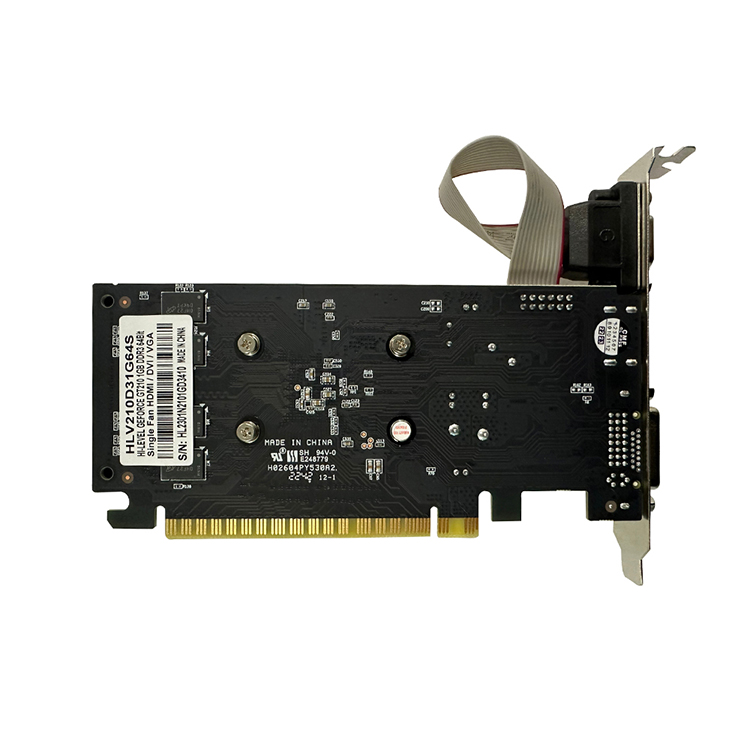 HI-LEVEL Hi-Level 1GB GT210 (64Bit) DDR3 HDMI DVI VGA Ekran Kartı [HLV210D31G64S]-26113