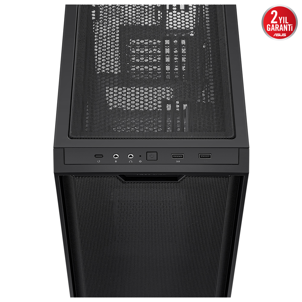 ASUS ASUS A21 PLUS 360 MM SOĞUTUCU ALANI, 380 MM UZUNLUĞA KADAR EKRAN KARTI VE STANDART ATX PSU DESTEKLİ GİZLİ KABLO BÖLMELİ MICRO-AT-53230