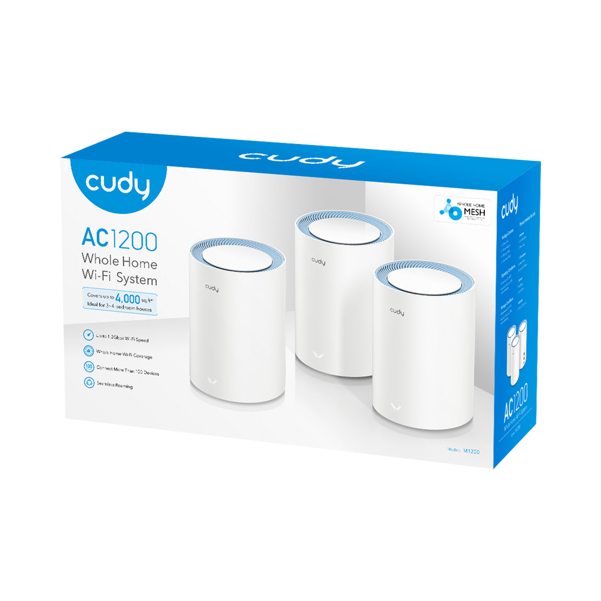 CUDY CUDY AC1200 WiFi x3 Mesh Solution