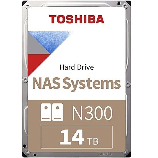TOSHIBA Toshiba N300 14TB 7200Rpm 512MB - HDWG51EUZSVA