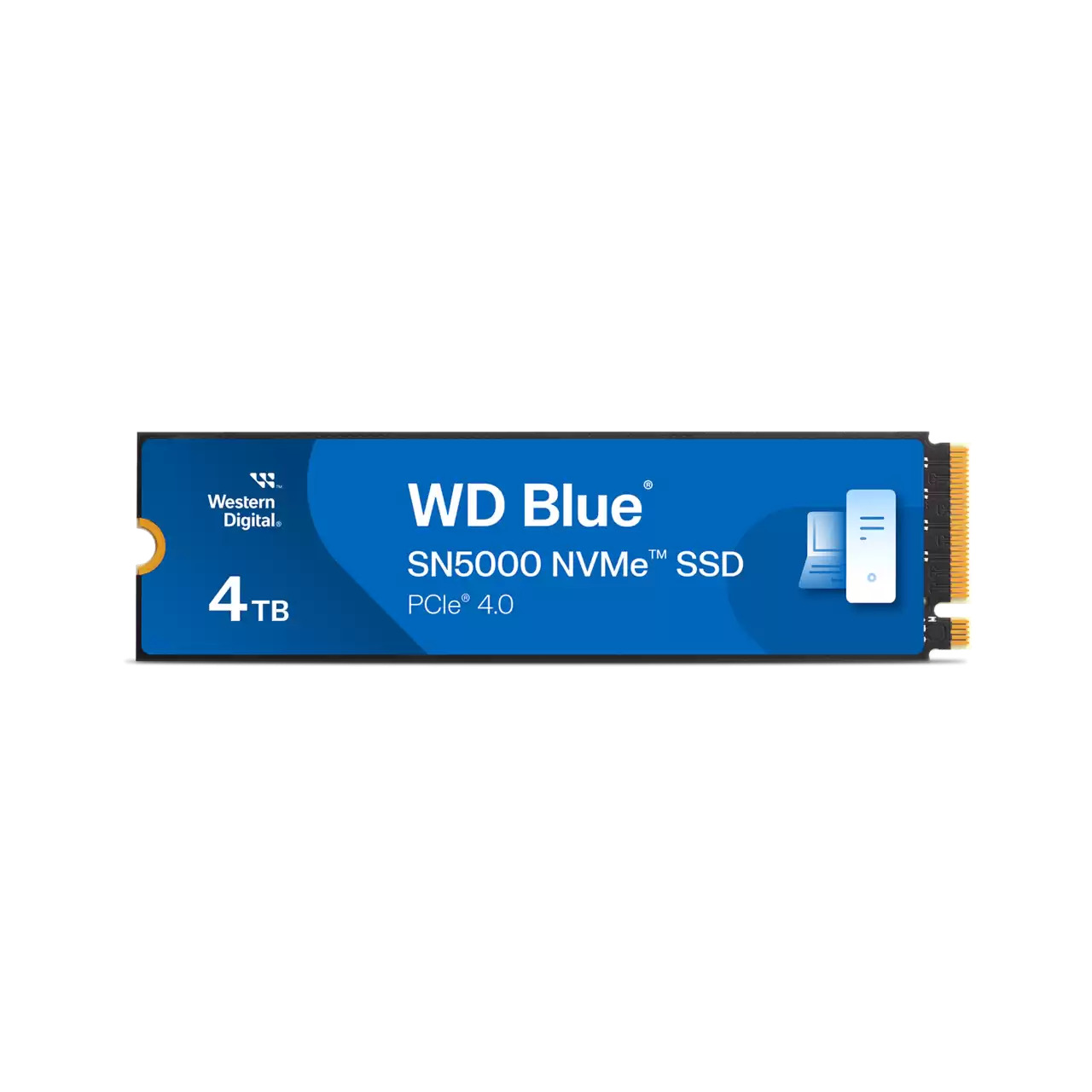 WD 4TB WD BLUE M.2 NVMe SN5000 5500/5000MB/s WDS400T4B0E GEN4 SSD