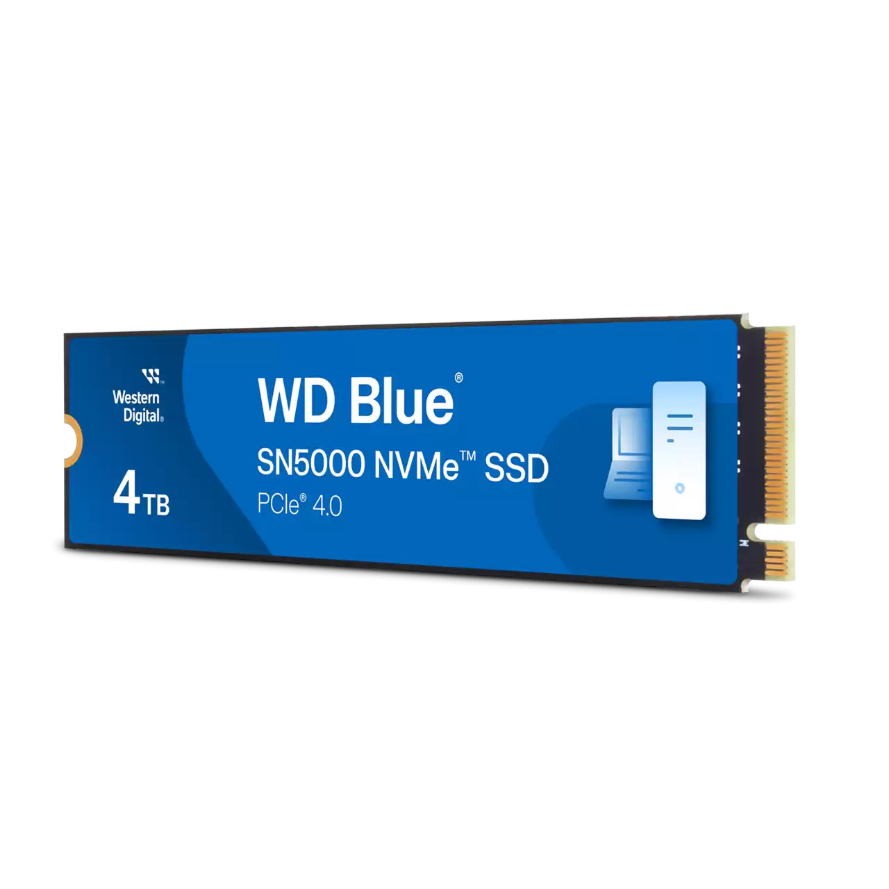 WD 4TB WD BLUE M.2 NVMe SN5000 5500/5000MB/s WDS400T4B0E GEN4 SSD-59672
