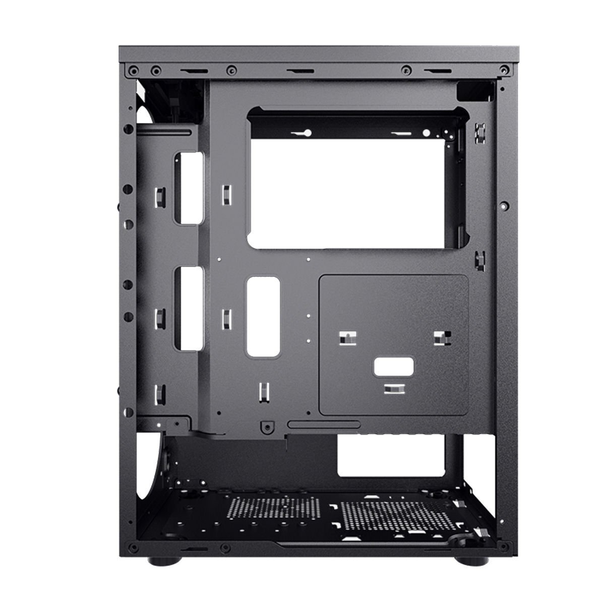 GAMEBOOSTER  gb-f3101b  usb 3.0, atx mesh, rgb fan, siyah kasa-60187