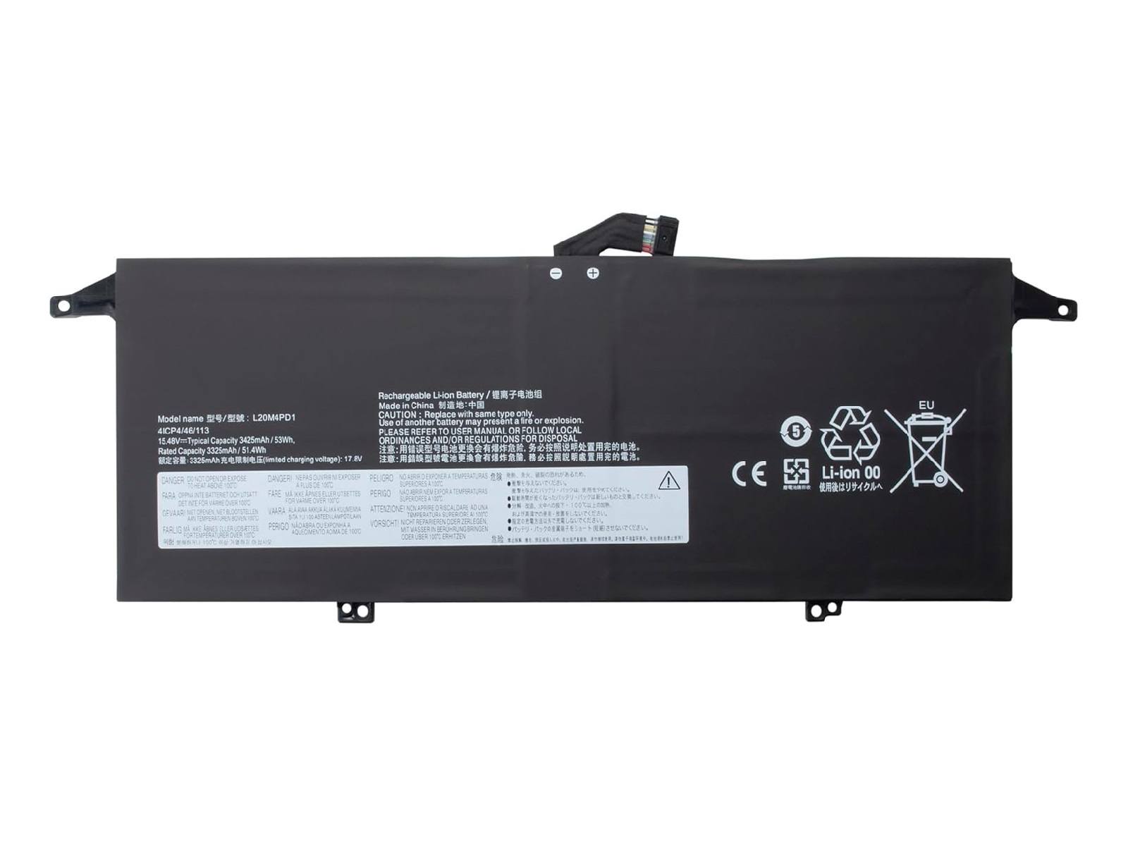 RETRO RETRO Lenovo ThinkBook 13x ITG, L20M4PD1 Notebook Bataryası