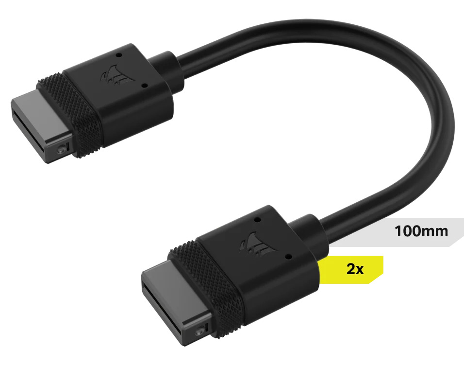 CORSAIR CORSAIR iCUE LINK Kablo 2x 100mm (CL-9011121-WW)