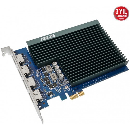 ASUS ASUS GT730-4H-SL-2GD5, 2Gb, GDDR5, 64Bit, 4xHDMI Ekran Kartı-59084