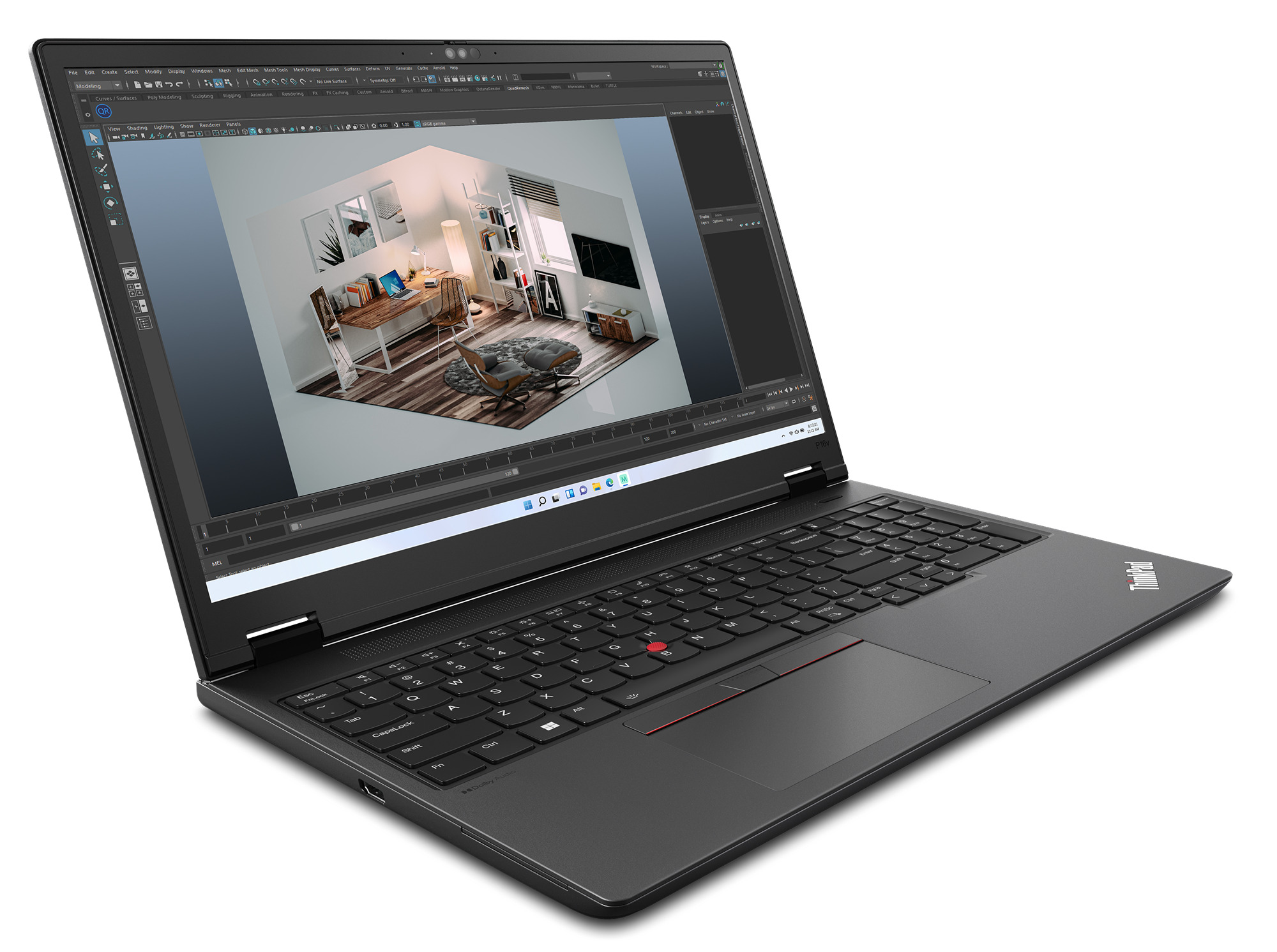 LENOVO LENOVO 21KX001MTX MWS P16v V2 ULTRA-7 165H 16C 2x16GB 5600MHz SODIMM 1TB SSD NVIDIA RTX2000ADA 8GB W11 PRO 16in