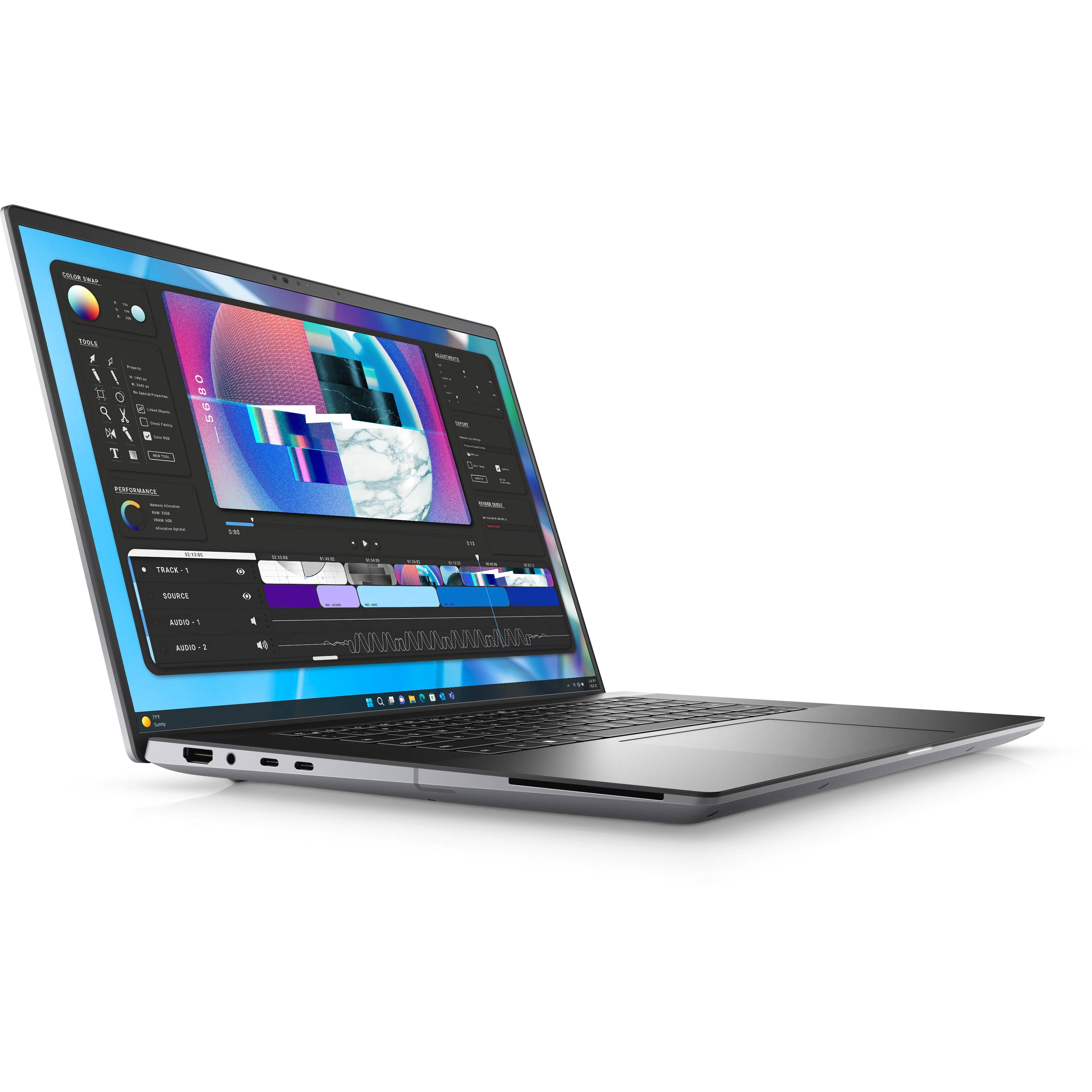 DELL DELL M5680 XCTOP5680EMEA-VP-2 I7-13800H 16GB 512GB SSD 6GB RTX A1000 16" OLED TOUCH WIN11PRO MOBILE WS-55956