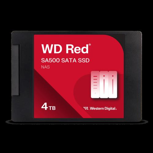 WESTERN DIGITAL WD Red SA500, WDS400T2R0A, 4TB, 560/530, SERVER ve NAS için Enterprise, 2,5&quot; SATA, SSD