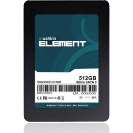 MUSHKIN MUSHKIN SSD - MKNSSDEL512GB - 2.5 SATA III 7mm SSD -  - 512GB - Element 512GB 7mm SSD - 2.5 SATA III - 7mm