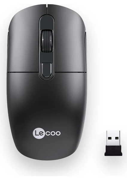 LECOO LECOO M2001 KABLOSUZ 1600 DPI SİYAH MOUSE-48139
