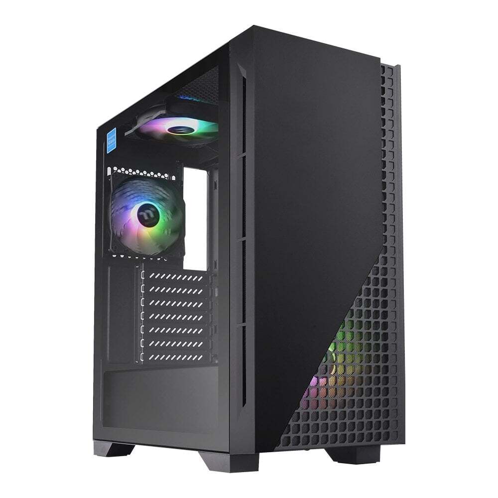 THERMALTAKE  h330 650w argb ledli 3x120mm fanlı tempered glass pencereli oyuncu kasası