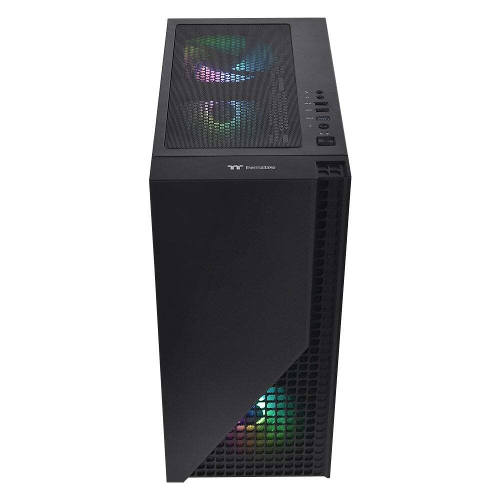 THERMALTAKE  h330 650w argb ledli 3x120mm fanlı tempered glass pencereli oyuncu kasası-60181