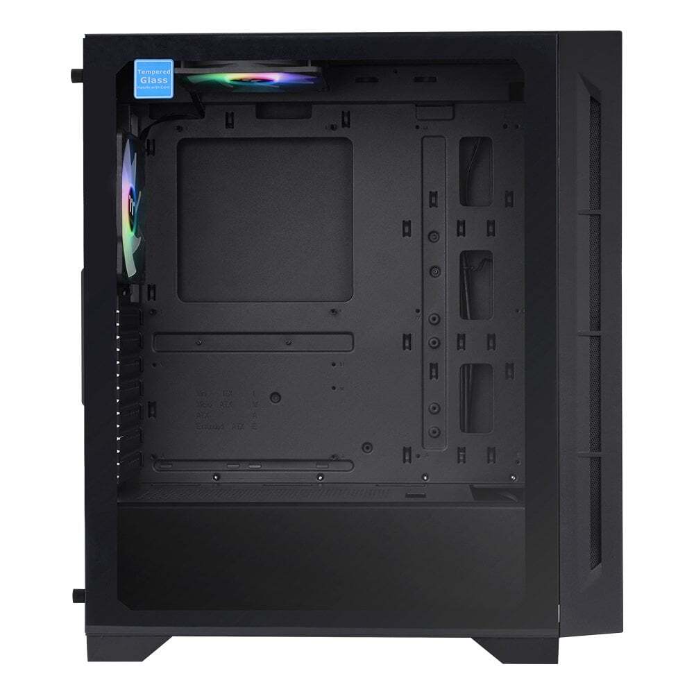 THERMALTAKE  h330 650w argb ledli 3x120mm fanlı tempered glass pencereli oyuncu kasası-60183