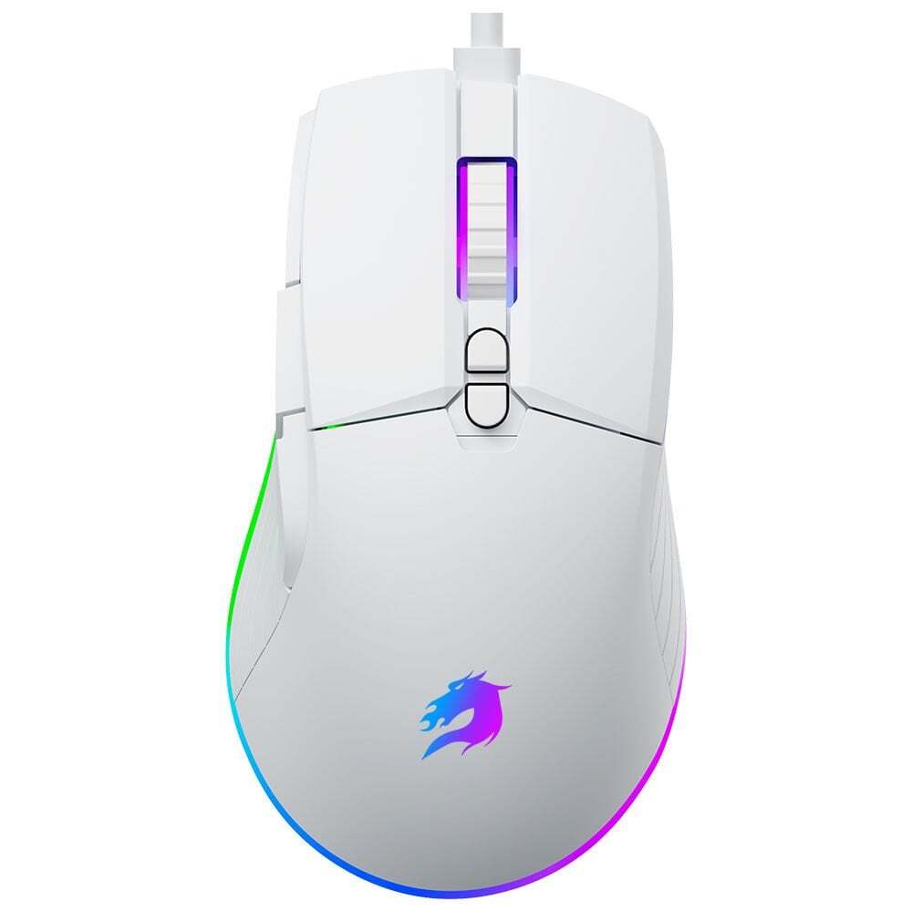 GAMEBOOSTER GameBooster M12 Vital RGB Aydınlatmalı Beyaz Profesyonel Gaming Mouse