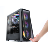 ZALMAN ZALMAN N5MF 600W 4X120MM RGB FAN USB 3.0 ATX S�YAH KASA -40799