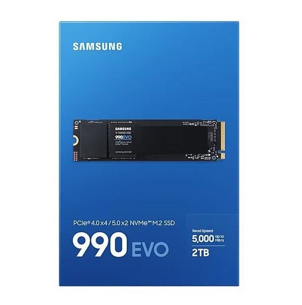 SAMSUNG Samsung 990 Evo 2TB M.2 NVMe SSD (5000-5000MB/s)-38238