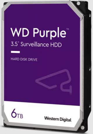 WD 6TB WD Purple SATA 6Gb/s 256MB DV 7x24 WD64PURZ
