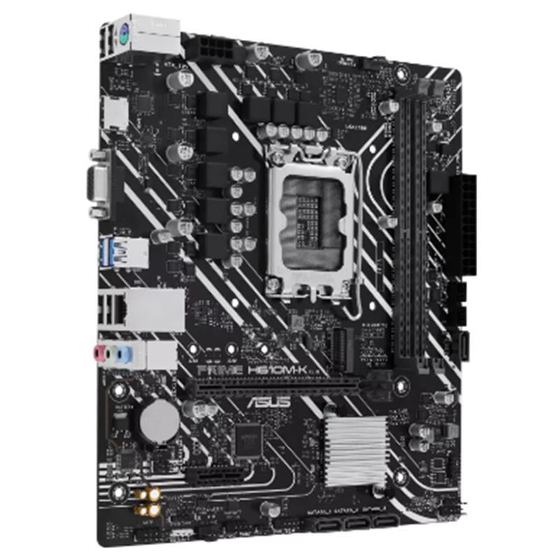 ASUS ASUS PRIME H610M-K DDR5 5600MHZ 1XVGA 1XHDMI 1XM.2 USB 3.2 MATX 1700P (13. VE 12.NES�L ��LEMC� UYUMLU) -31316