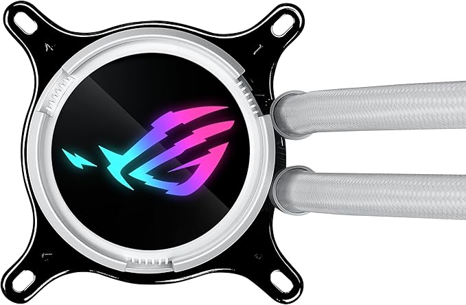 ASUS ASUS ROG STRIX LC III 240 ARGB AURA SYNC RGB 120MM 2 ADRESLENEBİLİR RGB FAN CPU SIVI SOĞUTUCUSU BEYAZ-36427