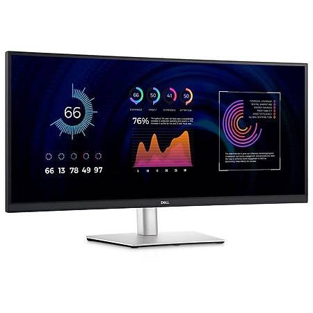 DELL 34 DELL P3424WE LED CURVED MONITOR 8MS 60HZ 3440 x 1440 1x DP 1x HDMI MONITOR