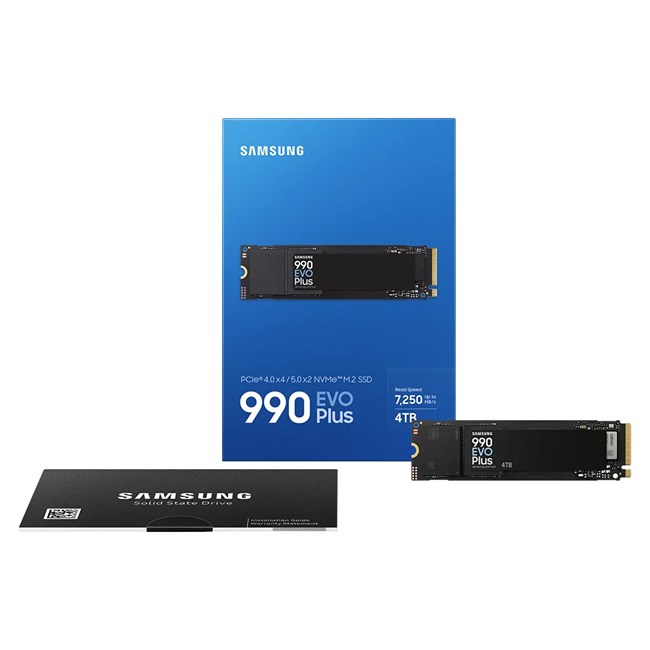 SAMSUNG Samsung 990 Evo Plus 4TB M.2 NVMe (7250-6300MB/s)-48972
