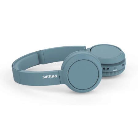 PHILIPS PHILIPS TAH4205BL/00, MAVİ, Bluetooth 5.0, Kablosuz, Bas Arttırma Düğmesi, Yastıklı Kafa Bandı, 29saat Oynatma Süresi, 10mt Algı-70583