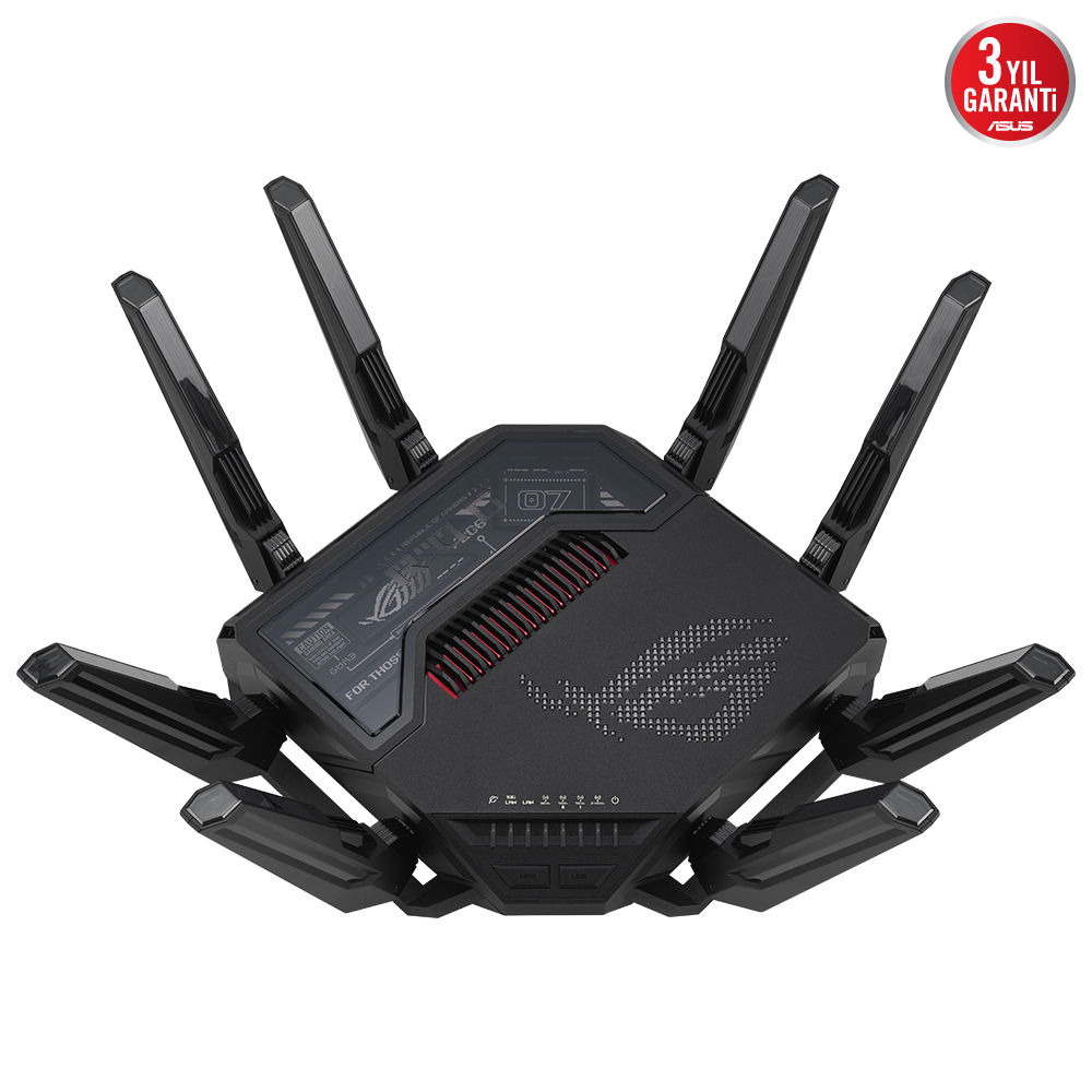 ASUS ASUS GT-BE98 WIFI7 FOUR BAND WIFI7 AI MESH AIR PROTECTION INSTANT GUARD VPN-42915