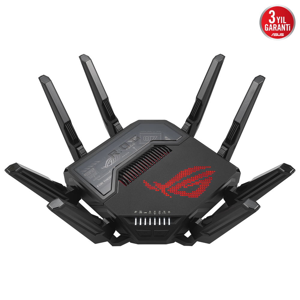 ASUS ASUS GT-BE98 WIFI7 FOUR BAND WIFI7 AI MESH AIR PROTECTION INSTANT GUARD VPN-42916