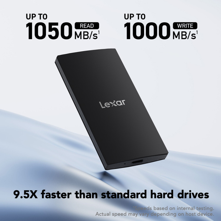 BIGBOY LEXAR 1TB LSL300001T-RNBNG EXT.SSD 1TB USB3.2 GEN2 UP TO 1050MB/S READ AND 1000MB/S WRITE-58583