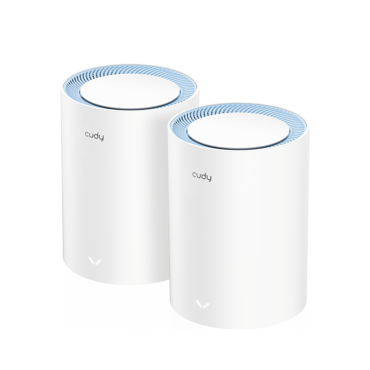 CUDY M1200 2-Pack AC1200Mbps 2.4GHz/5GHz AP/RE/WISP MU-MIMO Kablosuz 2'li Mesh Wi-Fi Sistemi