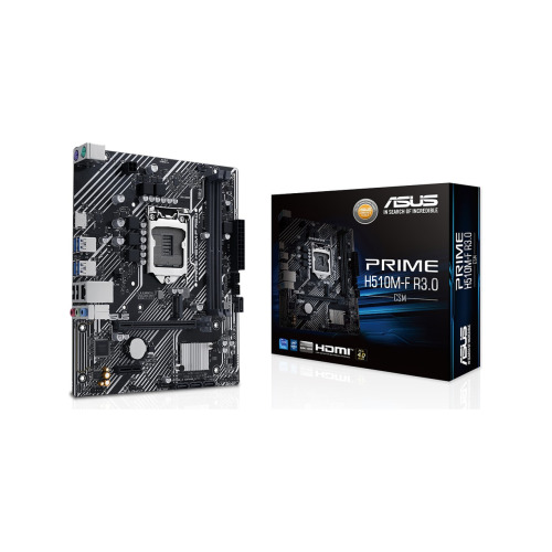 ASUS ASUS PRIME H510M-F R3.0-CSM, 2xDDR4, M.2, HDMI, 10-11.Nesil, LGA1200 Soket, Anakart