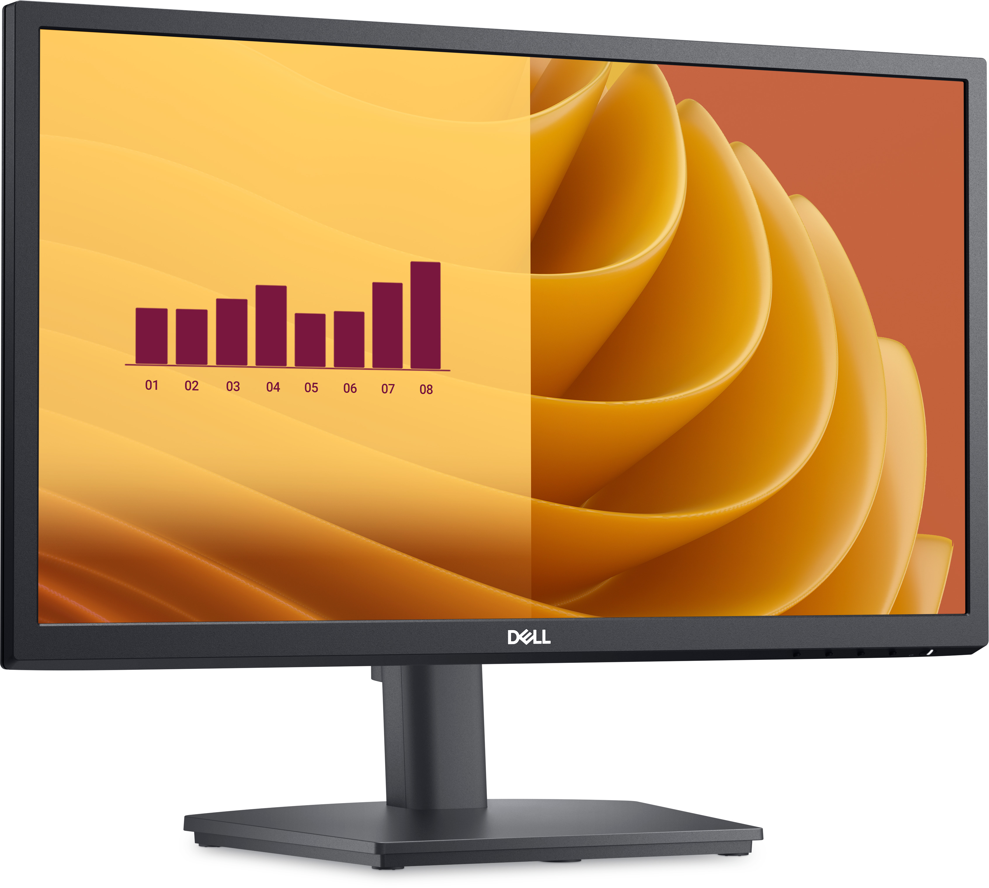 DELL 21.5 DELL E2225HS FHD LED MONITOR 5MS 75Z 1920 x 1080 VESA 1x DP 1x VGA 1x HDMI