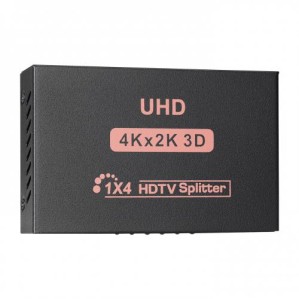 HYTECH  HYTECH HY-LU4, 4Port, 4K Ã‡Ã¶zÃ¼nÃ¼rlÃ¼k, HDMI Splitter -64299
