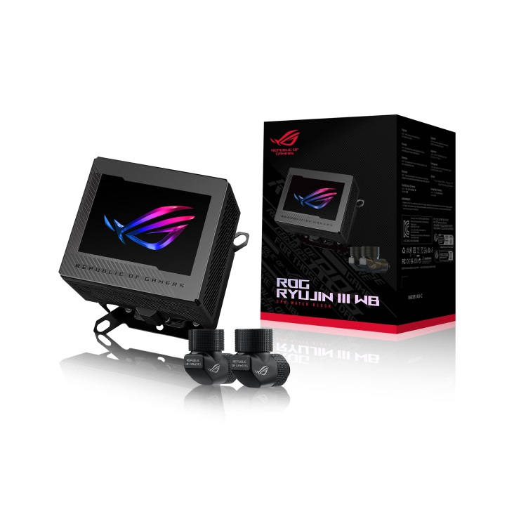 ASUS ASUS ROG RYUJIN III WB LCD AURA SYNC RGB FAN SIVI CPU SOĞUTUCU