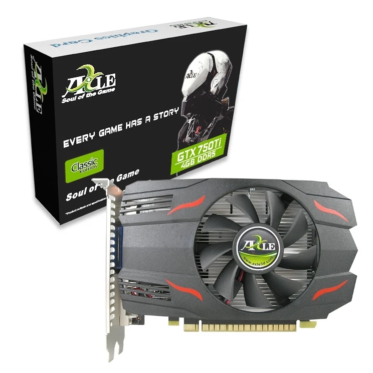 AXLE AXLE GTX750TI 4GB DDR5 128Bit VGA/DVI/HDMI 16X AX-GTX750Ti/4GD5P8CDI-56366