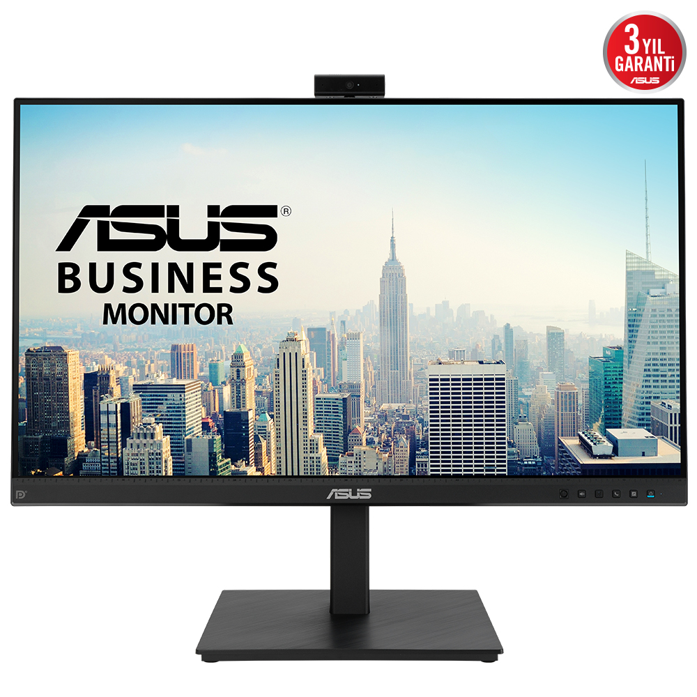 ASUS ASUS BE279QSK 27 IPS WEBCAM 1920x1080 5ms 250cd DP HDMI VGA USB Hoparlör VESA 3YIL ÇERÇEVESİZ,FLICKER-FREE,DUSUK MAVI ISIK,PİVOT